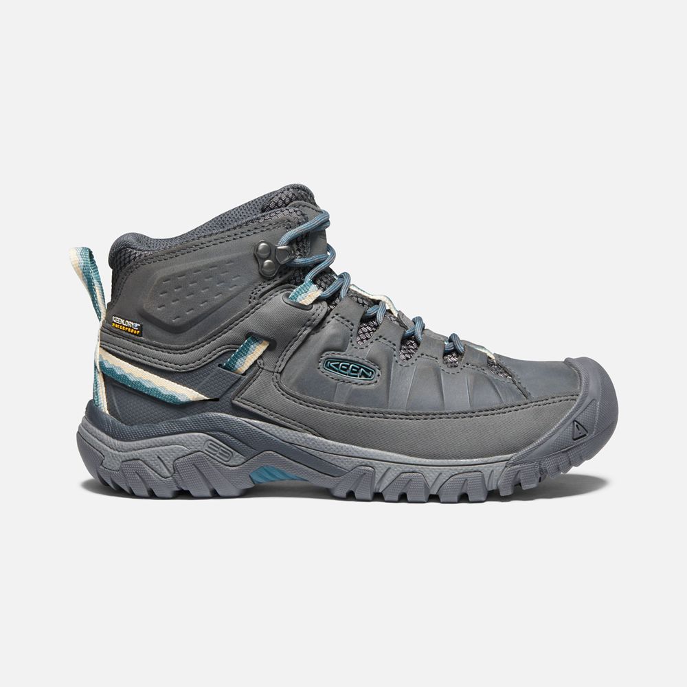 Keen Outdoor Bot Kadın Koyu Gri - Targhee Iii Waterproof Mid - Türkiye DHIB04126